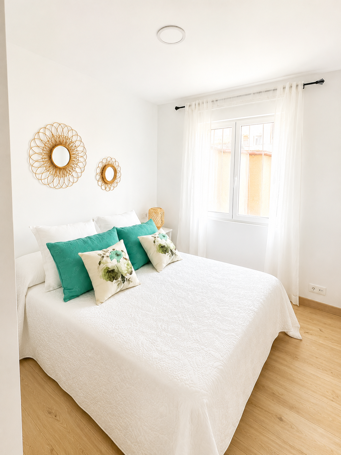 Dormitorio de Airtegal Casa de Lola Cedeira
