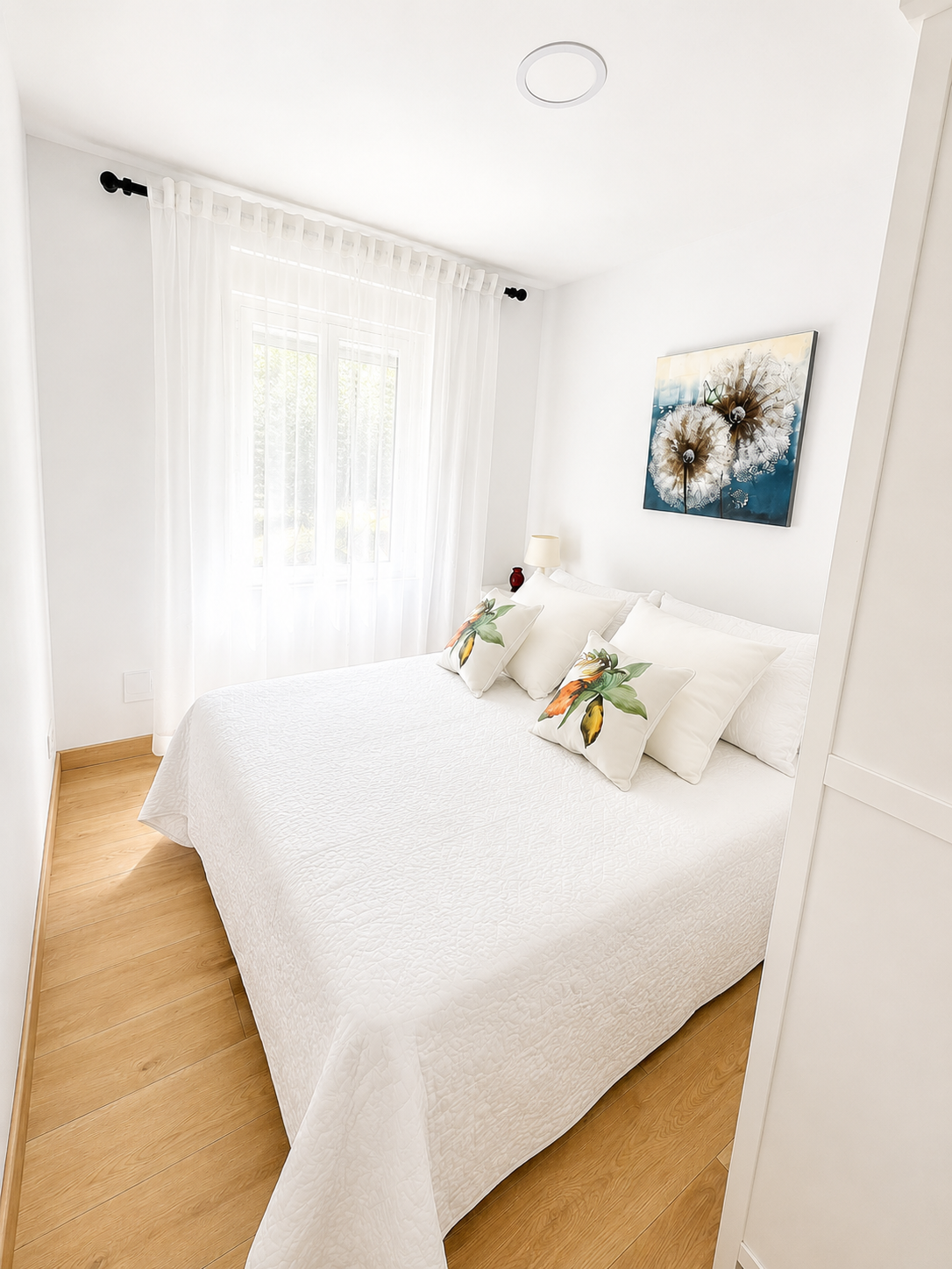 Dormitorio de Airtegal Casa de Lola Cedeira